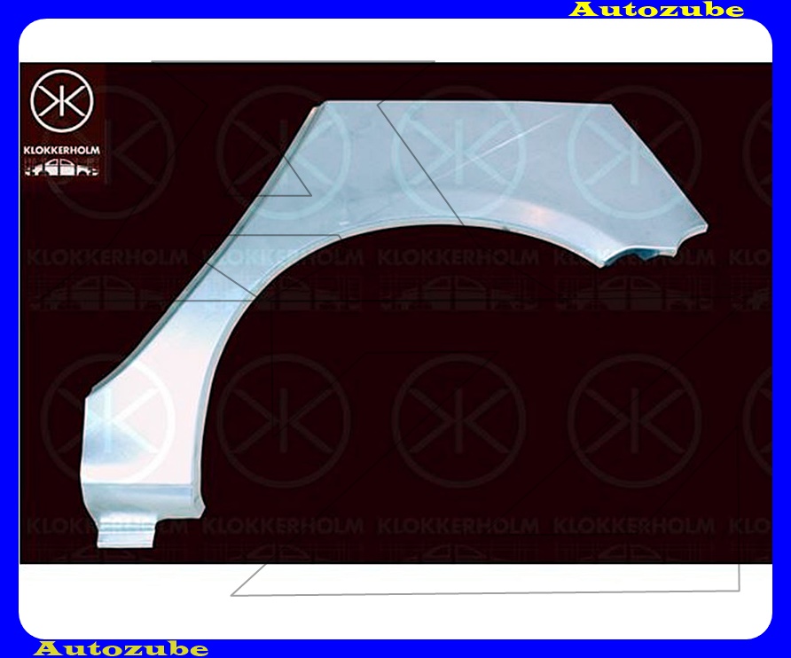 Hátsó sárvédő javítóív bal Hátsó sárvédő javítóív bal