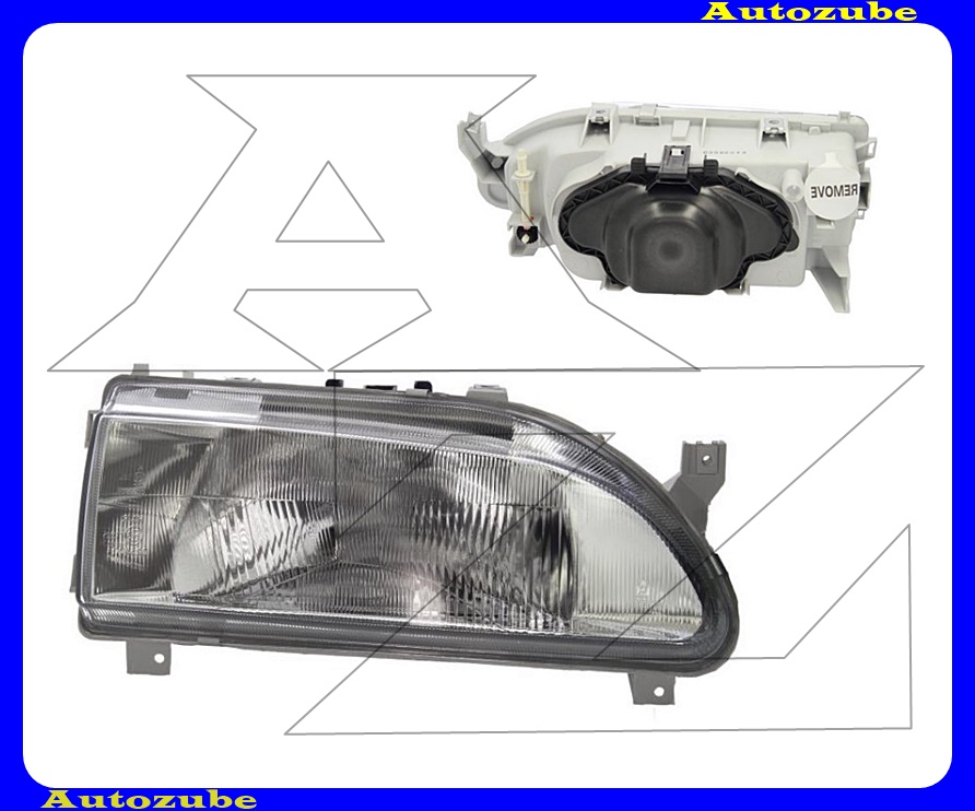 Fényszóró jobb (H4) (motor nélkül) {DEPO} Fényszóró jobb (H4) (motor nélkül) {DEPO}