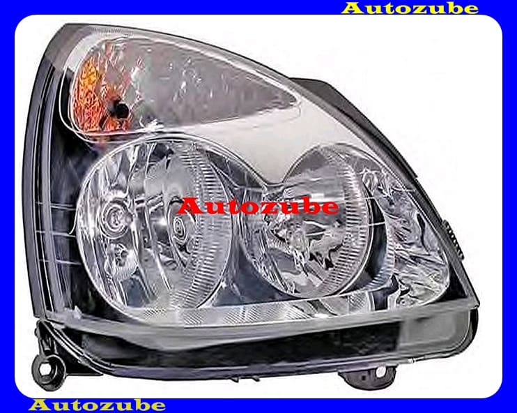 Fényszóró jobb króm házas (H7/H1) (motor nélkül) {DEPO} Fényszóró jobb króm házas (H7/H1) (motor nélkül) {DEPO}