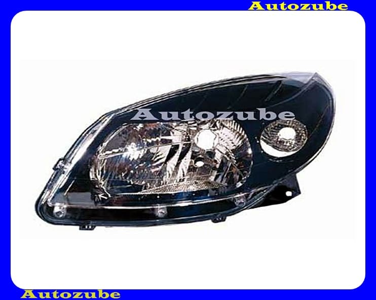 Fényszóró bal (H4) fekete házas kézi/elektromos állítású is. {DEPO} Fényszóró bal (H4) fekete házas kézi/elektromos állítású is. {DEPO}