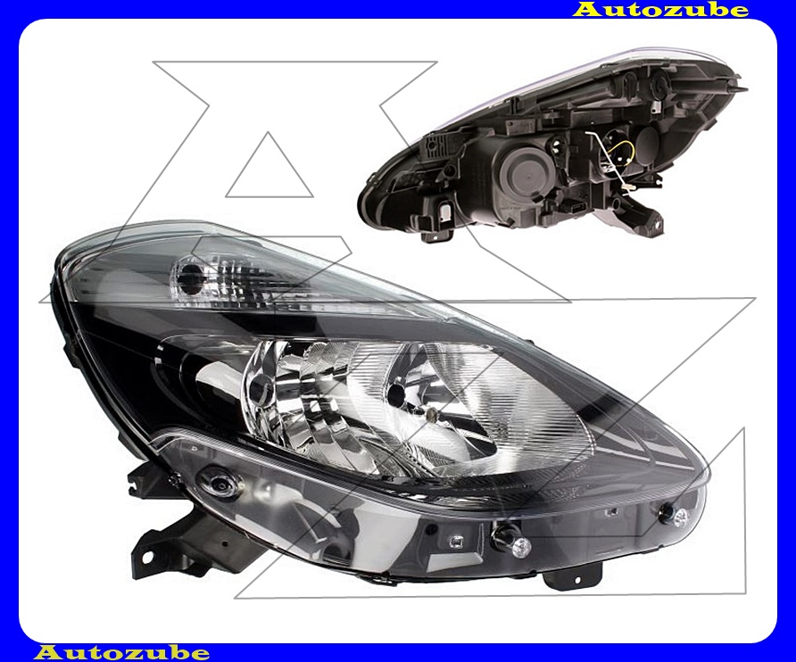 Fényszóró jobb fekete házas (H7/H7) (motor nélkül) {DEPO} /RENDELÉSRE/ Fényszóró jobb fekete házas (H7/H7) (motor nélkül) {DEPO} /RENDELÉSRE/