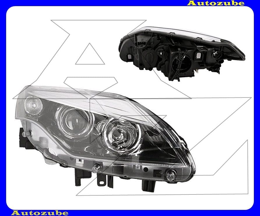 Fényszóró jobb fekete házas (H7/H7) (motor nélkül) {DEPO} Fényszóró jobb fekete házas (H7/H7) (motor nélkül) {DEPO}