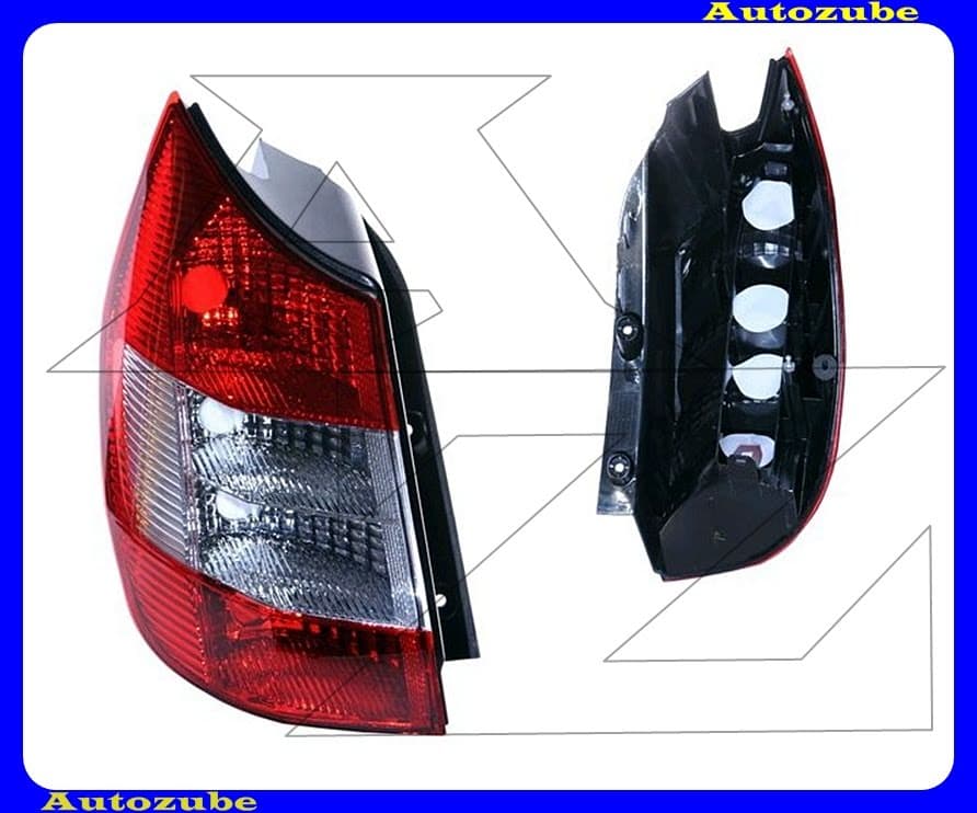 Hátsó lámpa bal, fehér indexes (foglalat nélkül) Hátsó lámpa bal, fehér indexes (foglalat nélkül)