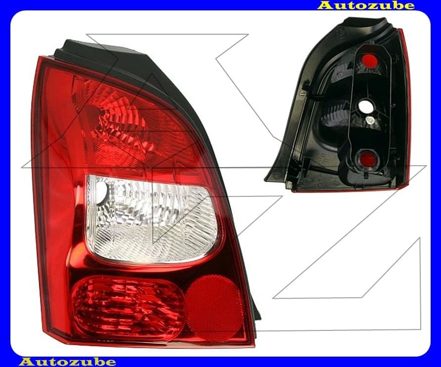 Hátsó lámpa bal (foglalat nélkül) Hátsó lámpa bal (foglalat nélkül)