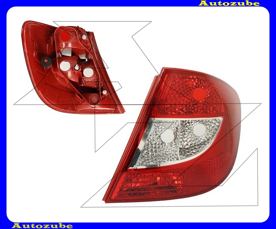 Hátsó lámpa jobb (foglalat nélkül) Hátsó lámpa jobb (foglalat nélkül)