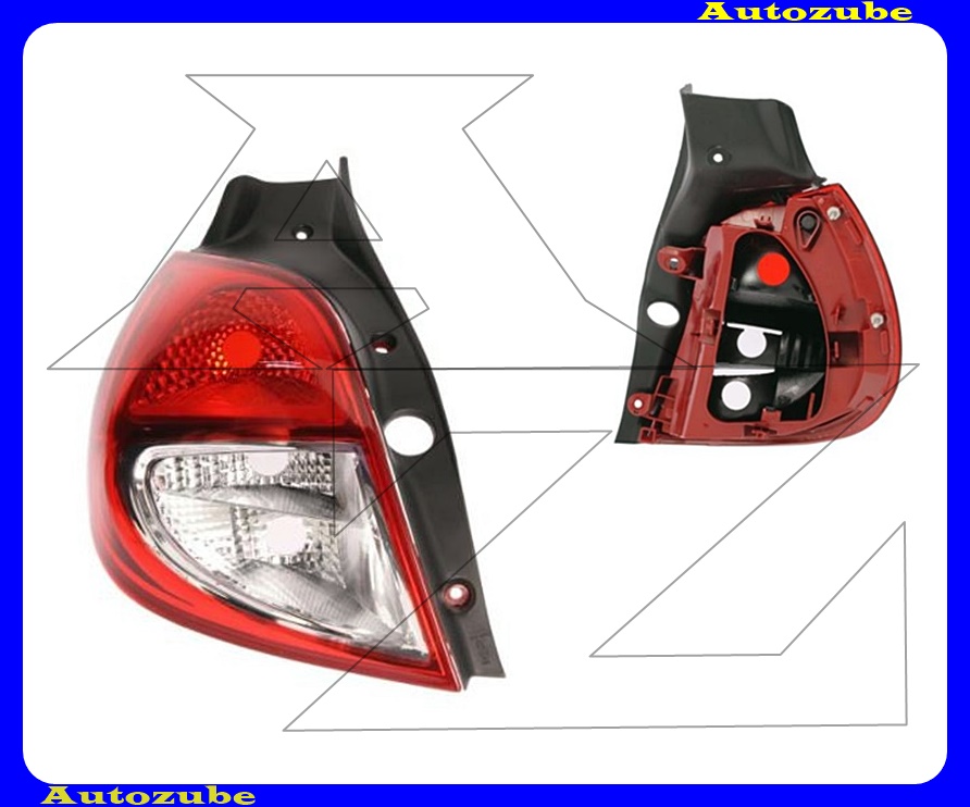 Hátsó lámpa bal (foglalat nélkül) Hátsó lámpa bal (foglalat nélkül)