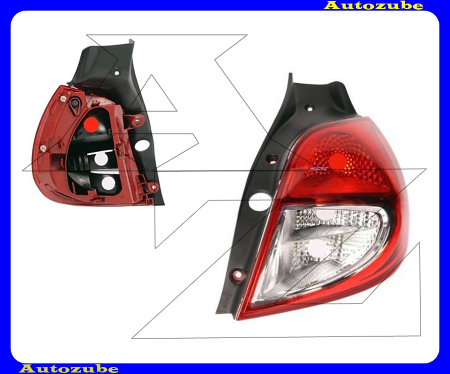 Hátsó lámpa jobb (foglalat nélkül) Hátsó lámpa jobb (foglalat nélkül)