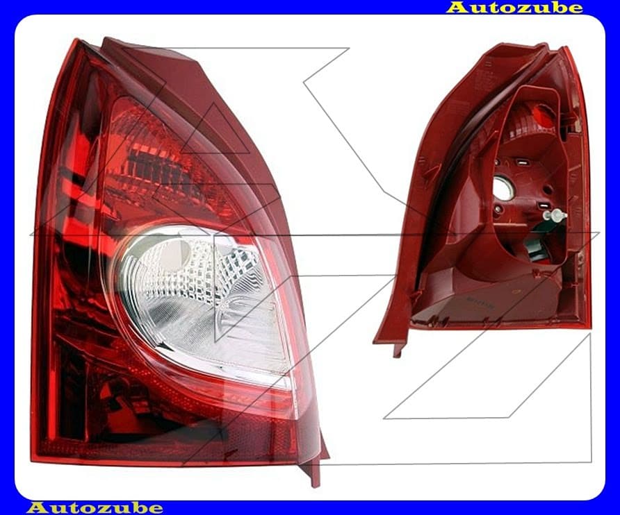 Hátsó lámpa bal külső (foglalat nélkül) Hátsó lámpa bal külső (foglalat nélkül)