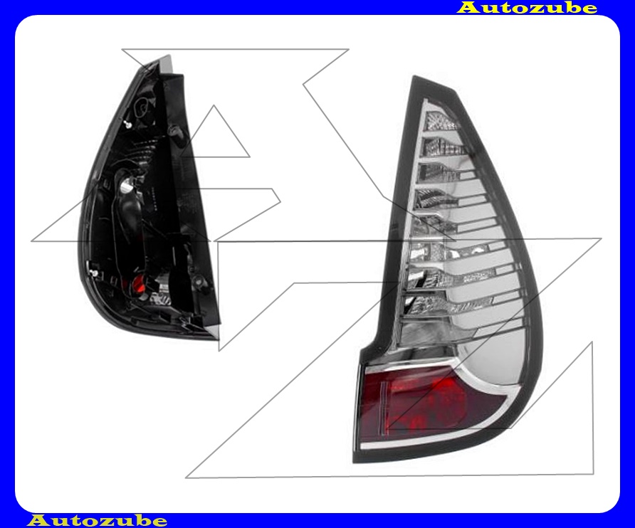 Hátsó lámpa jobb külső (kivéve: GRAND) (foglalat nélkül) Hátsó lámpa jobb külső (kivéve: GRAND) (foglalat nélkül)
