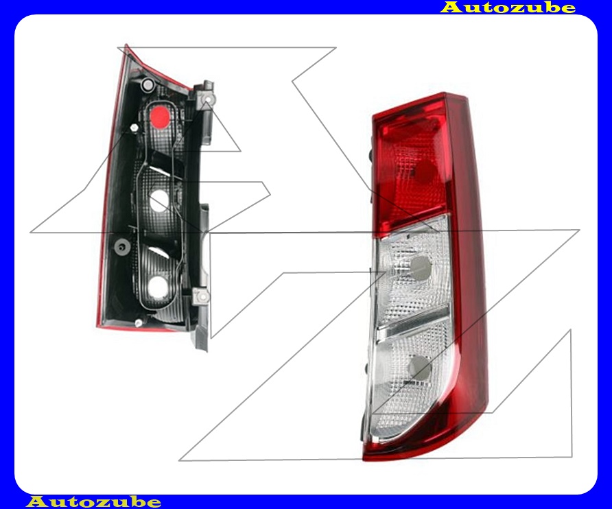 Hátsó lámpa jobb (foglalat nélkül) Hátsó lámpa jobb (foglalat nélkül)