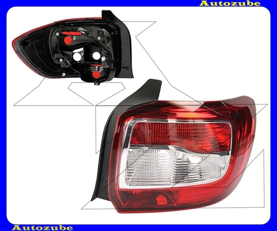 Hátsó lámpa jobb (foglalat nélkül) {DEPO} Hátsó lámpa jobb (foglalat nélkül) {DEPO}