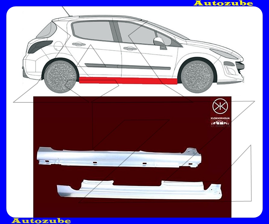 Küszöb jobb Küszöb jobb