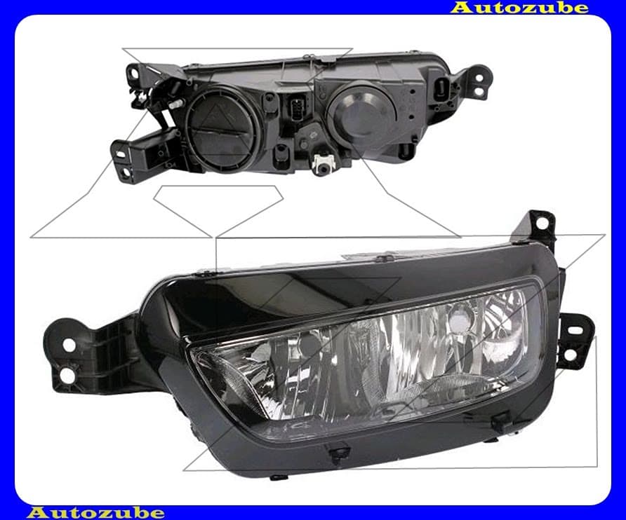 Fényszóró bal (H7/H7) (motor nélkül) Fényszóró bal (H7/H7) (motor nélkül)