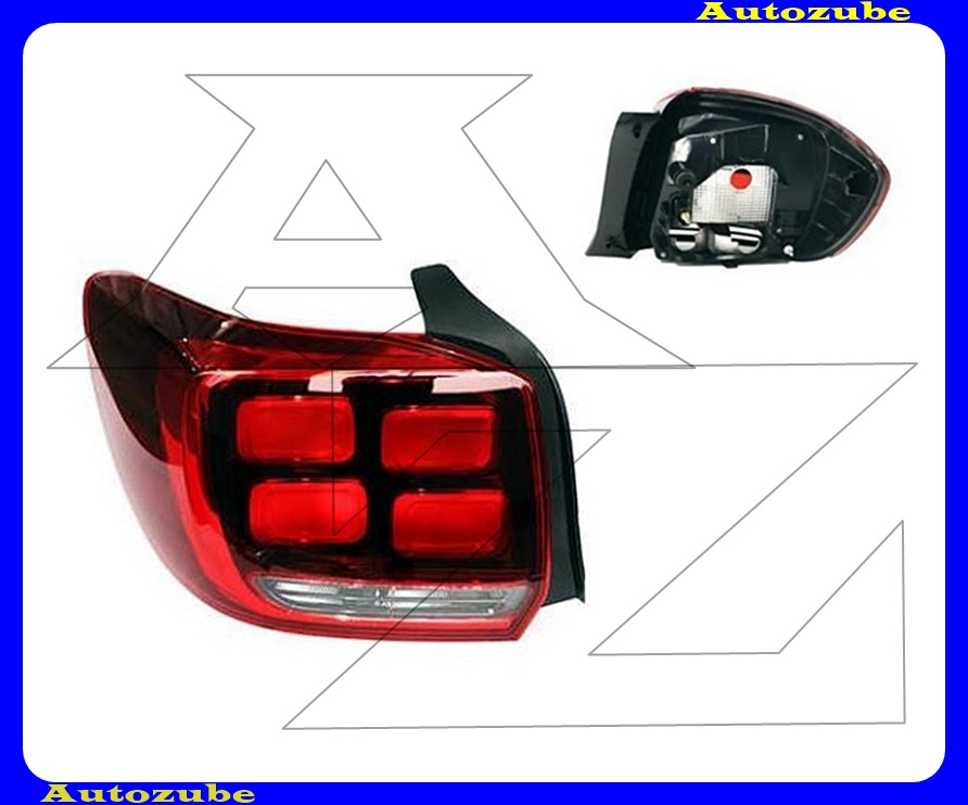 Hátsó lámpa bal (foglalat nélkül) Hátsó lámpa bal (foglalat nélkül)