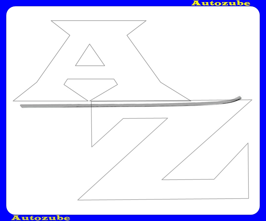 Hátsó lökhárító krómdíszléc bal Hátsó lökhárító krómdíszléc bal