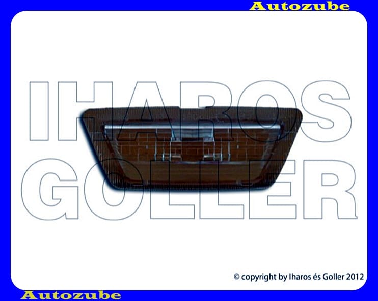 Rendszámvilágítás felső rész Rendszámvilágítás felső rész