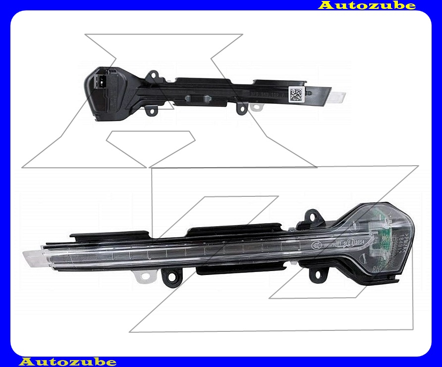 Tükör index jobb /Gyári alkatrész/ (Egyedi rendelésre, NEM visszáruzható) Tükör index jobb /Gyári alkatrész/ (Egyedi rendelésre, NEM visszáruzható)