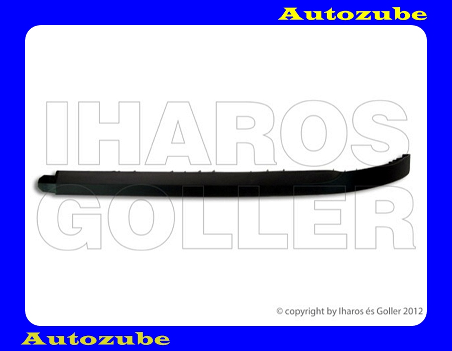 Első lökhárító alatti spoiler bal (koptató) /Gyári alkatrész/ (Egyedi rendelésre, NEM visszáruzható) Első lökhárító alatti spoiler bal (koptató) /Gyári alkatrész/ (Egyedi rendelésre, NEM visszáruzható)