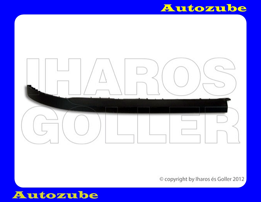 Első lökhárító alatti spoiler jobb (koptató) /Gyári alkatrész/ (Egyedi rendelésre, NEM visszáruzható) Első lökhárító alatti spoiler jobb (koptató) /Gyári alkatrész/ (Egyedi rendelésre, NEM visszáruzható)