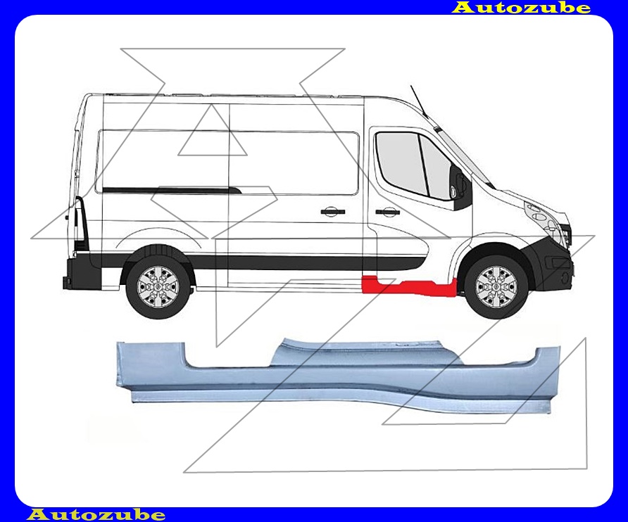 Küszöb jobb Küszöb jobb