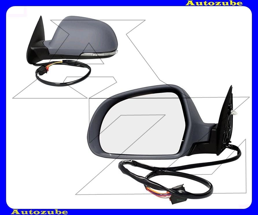 Visszapillantó tükör bal, elektromos, fűthető-aszférikus tükörlappal, fényezhető borítással, irányjelzővel /RENDELÉSRE/ Visszapillantó tükör bal, elektromos, fűthető-aszférikus tükörlappal, fényezhető borítással, irányjelzővel /RENDELÉSRE/