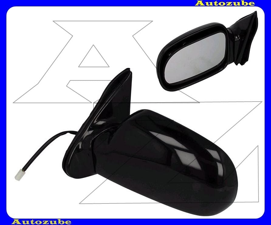 Visszapillantó tükör bal, elektromos, domború tükörlappal, fényes fekete borítással Visszapillantó tükör bal, elektromos, domború tükörlappal, fényes fekete borítással