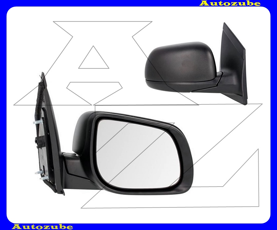 Visszapillantó tükör jobb, elektromos, fűthető-domború tükörlappal, fényezhető borítással Visszapillantó tükör jobb, elektromos, fűthető-domború tükörlappal, fényezhető borítással