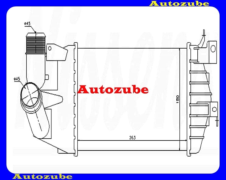 Intercooler, levegőhűtő Intercooler, levegőhűtő