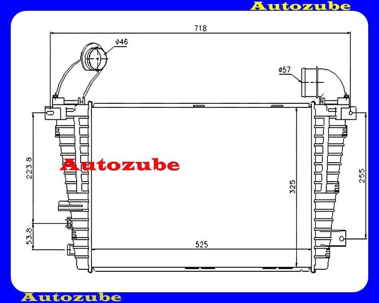Intercooler, levegőhűtő Intercooler, levegőhűtő