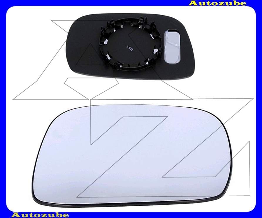 Visszapillantó tükörlap jobb, domború (tartólappal) Visszapillantó tükörlap jobb, domború (tartólappal)