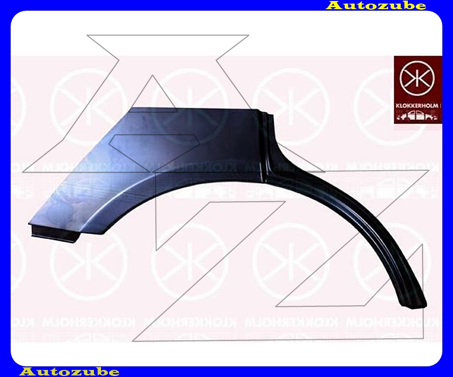 Hátsó sárvédő javítóív jobb {KLOKKERHOLM} Hátsó sárvédő javítóív jobb {KLOKKERHOLM}