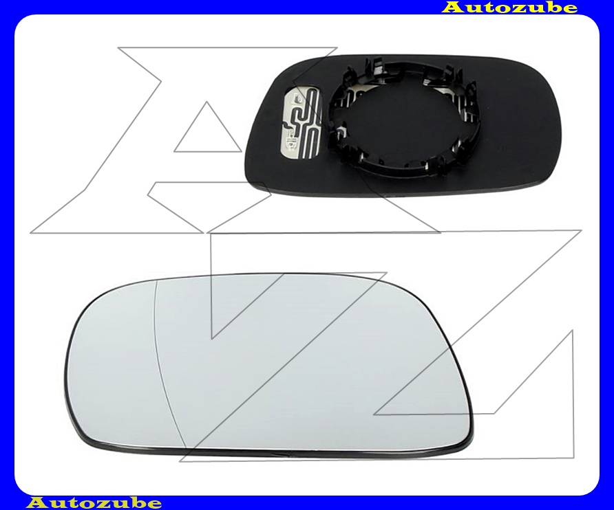 Visszapillantó tükörlap bal, fűthető-aszférikus (tartólappal) Visszapillantó tükörlap bal, fűthető-aszférikus (tartólappal)