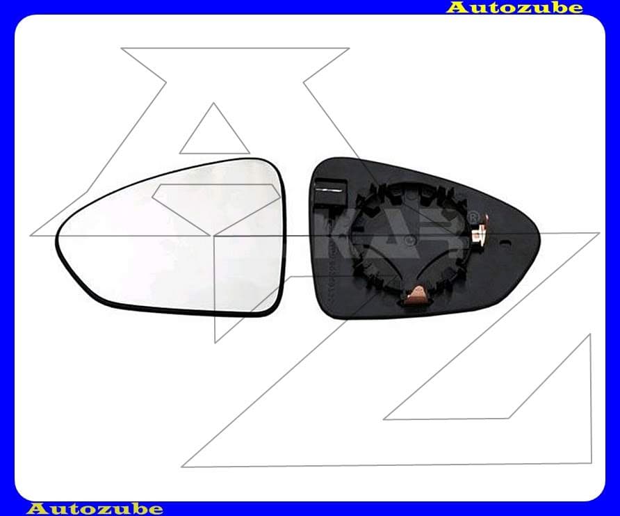 Visszapillantó tükörlap bal, fűthető-domború (tartólappal) Visszapillantó tükörlap bal, fűthető-domború (tartólappal)