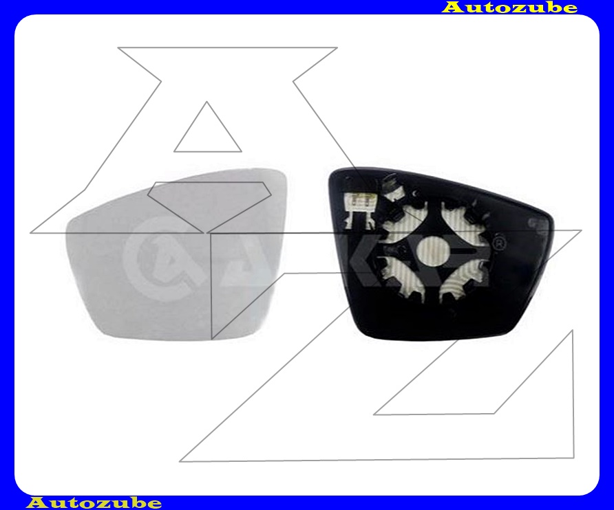 Visszapillantó tükörlap bal, fűthető-domború (tartólappal) Visszapillantó tükörlap bal, fűthető-domború (tartólappal)