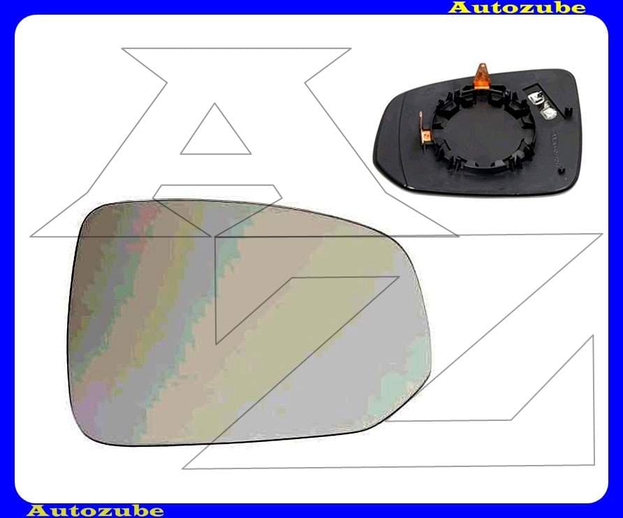 Visszapillantó tükörlap jobb, fűthető-domború (tartólappal) Visszapillantó tükörlap jobb, fűthető-domború (tartólappal)