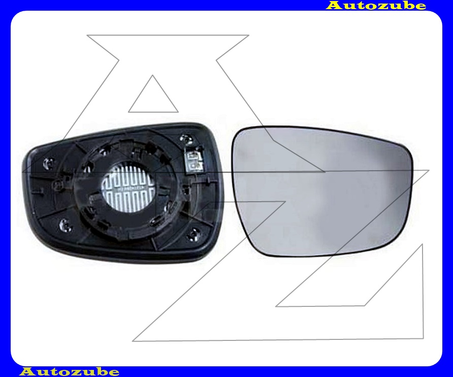 Visszapillantó tükörlap jobb, fűthető-domború (tartólappal) Visszapillantó tükörlap jobb, fűthető-domború (tartólappal)