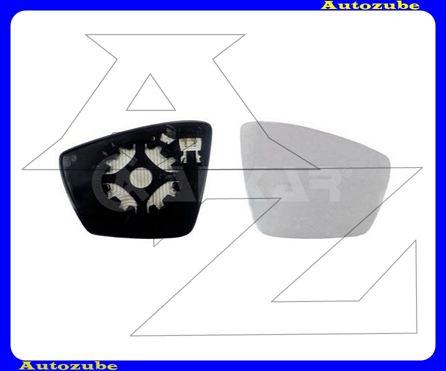 Visszapillantó tükörlap jobb, fűthető-domború (tartólappal) Visszapillantó tükörlap jobb, fűthető-domború (tartólappal)