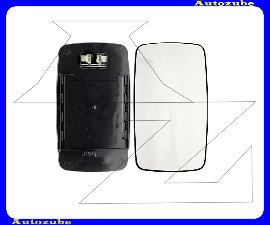 Visszapillantó tükörlap jobb, fűthető-domború (téglalap felfogatású tartólappal) Visszapillantó tükörlap jobb, fűthető-domború (téglalap felfogatású tartólappal)