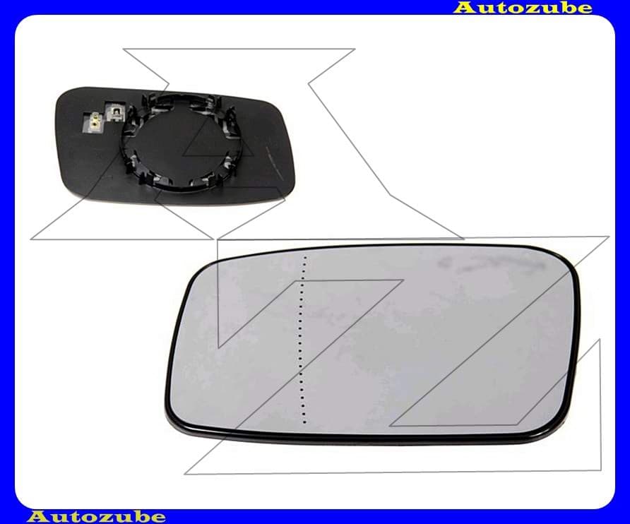 Visszapillantó tükörlap bal, fűthető-aszférikus (tartólappal) Visszapillantó tükörlap bal, fűthető-aszférikus (tartólappal)