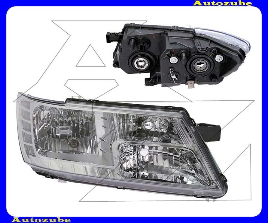 Fényszóró jobb (H11/HB3) (motor nélkül) {DEPO} Fényszóró jobb (H11/HB3) (motor nélkül) {DEPO}