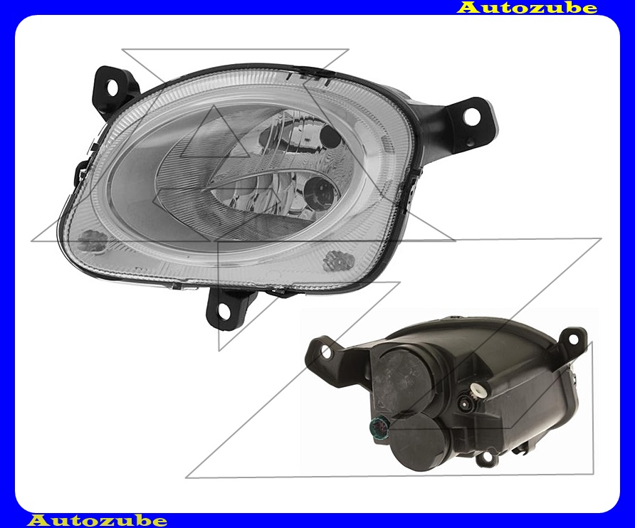 Fényszóró távolsági bal (H7/21/5W) nappali fénnyel {DEPO} Fényszóró távolsági bal (H7/21/5W) nappali fénnyel {DEPO}