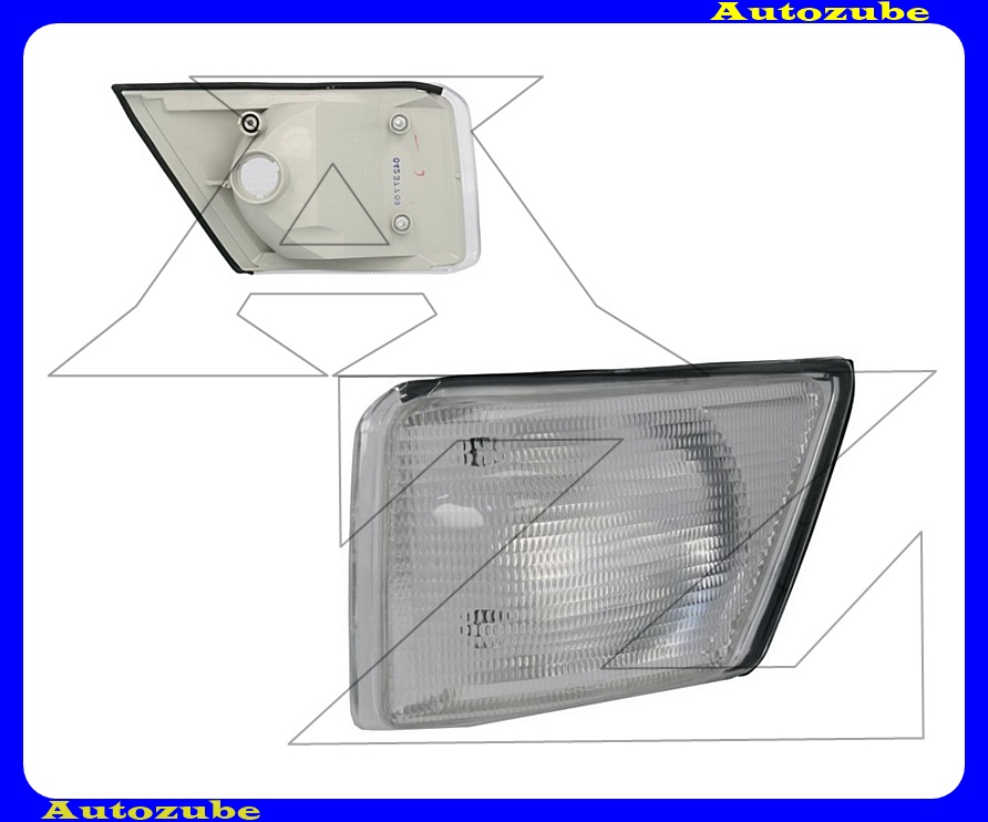 Első index bal, fehér (foglalat nélkül) Első index bal, fehér (foglalat nélkül)