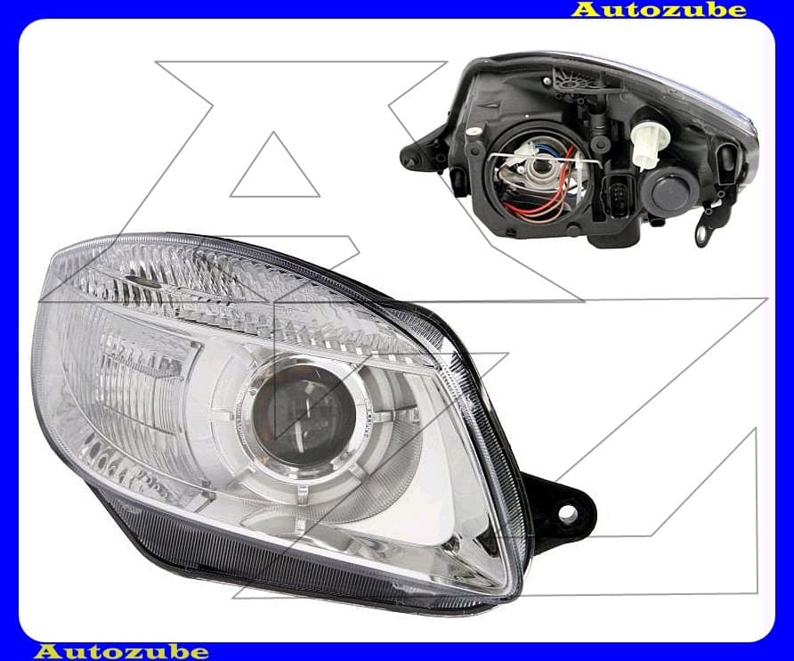 Fényszóró jobb projektoros (H7/W5W/PY21W) manuális {DEPO} /RENDELÉSRE/ Fényszóró jobb projektoros (H7/W5W/PY21W) manuális {DEPO} /RENDELÉSRE/