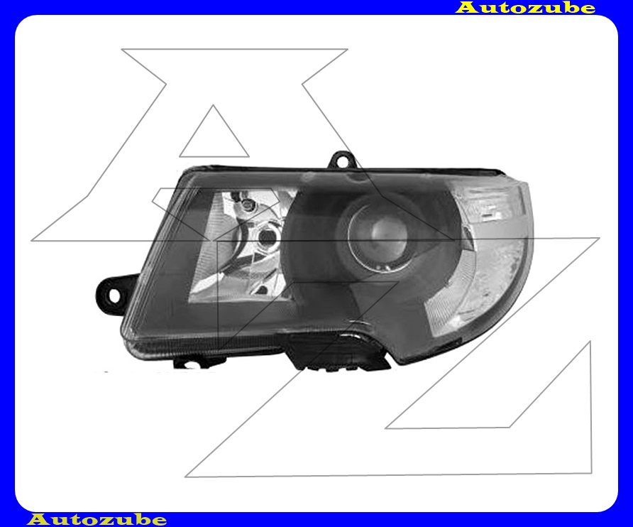 Fényszóró bal fekete házas (H7/H3) Fényszóró bal fekete házas (H7/H3)