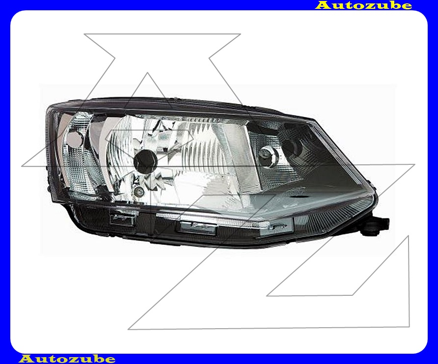 Fényszóró jobb (H4) (motor nélkül)  {DEPO}