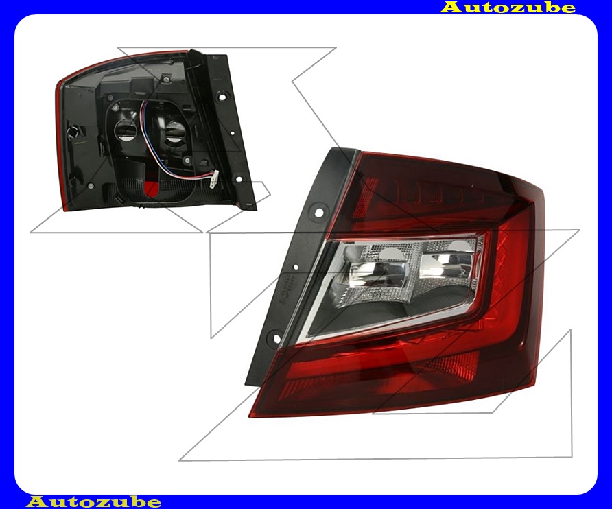 Hátsó lámpa jobb Hátsó lámpa jobb