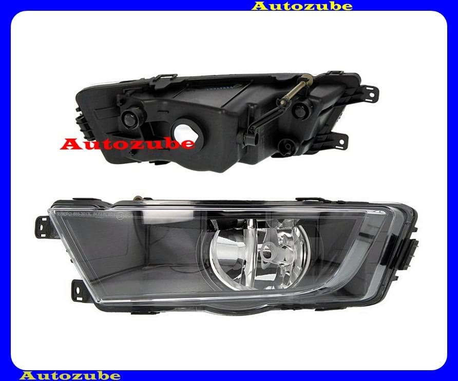 Ködlámpa bal fekete házas (H8) {DEPO} Ködlámpa bal fekete házas (H8) {DEPO}