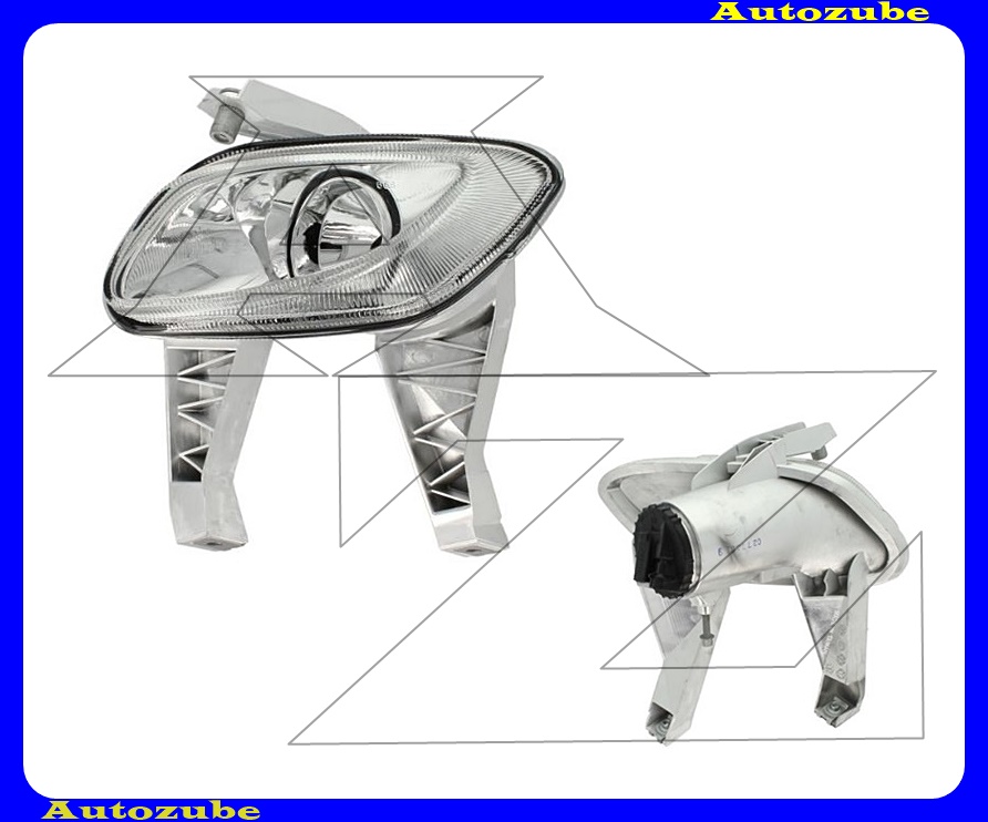 Ködlámpa bal (H3) {DEPO} Ködlámpa bal (H3) {DEPO}