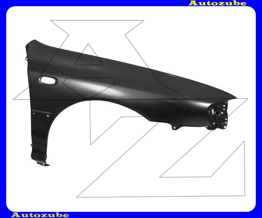 Első sárvédő jobb, oldalvillogós, díszléchelyes Első sárvédő jobb, oldalvillogós, díszléchelyes