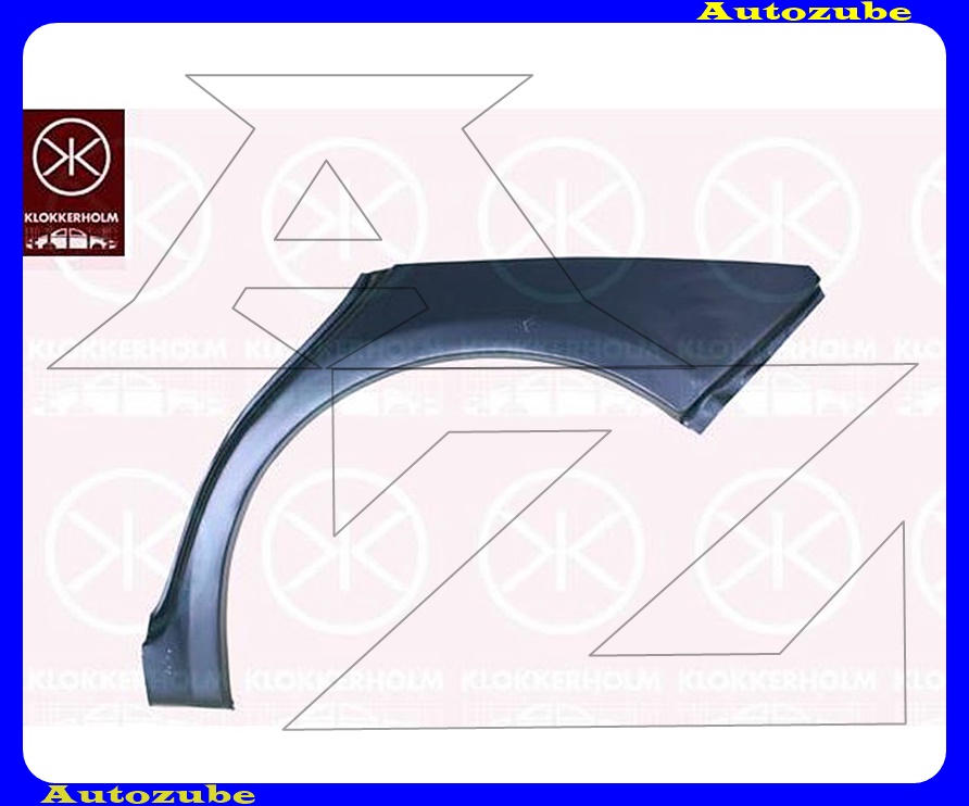 Hátsó sárvédő javítóív bal Hátsó sárvédő javítóív bal